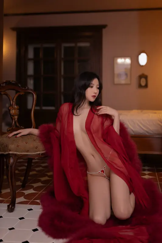 鱼子酱Fish(私拍)- NO.190《玫瑰》 11